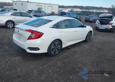 2016 Honda Civic Ex-L из США, поврежденный, VIN 19XFC1F74GE201543